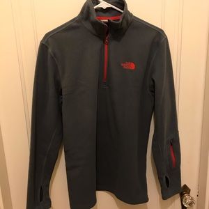 North face quarter zip fleece